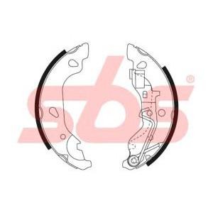 комплект спирачни челюсти sbs 18492723669