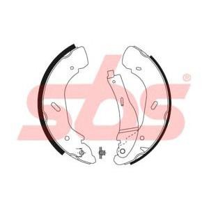 комплект спирачни челюсти sbs 18492725675