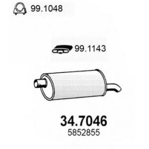 задно гърне ASSO 34.7046 