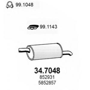 задно гърне ASSO 34.7048 