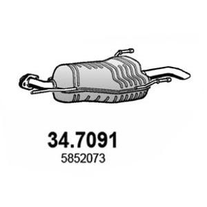 задно гърне ASSO 34.7091 