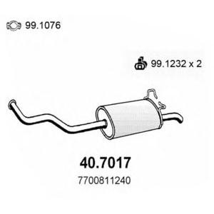 задно гърне ASSO 40.7017 