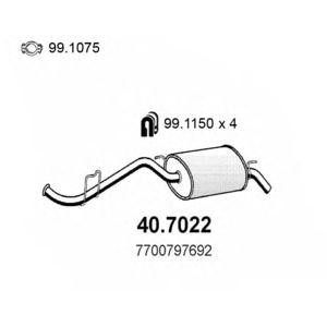 задно гърне ASSO 40.7022 