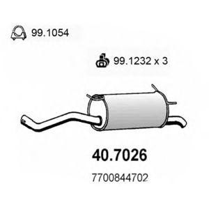 задно гърне ASSO 40.7026