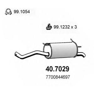 задно гърне ASSO 40.7029