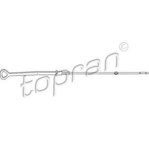 пръчка за измерване нивото на маслото TOPRAN 109 066 