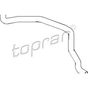 маркуч на радиатора TOPRAN 109 193