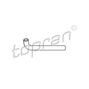 маркуч на радиатора TOPRAN 101 091