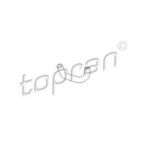 маркуч на радиатора TOPRAN 107 383