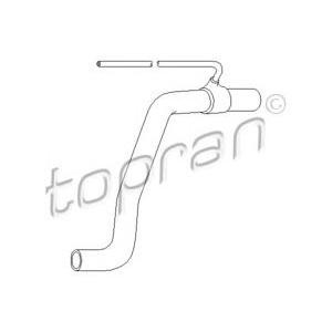 маркуч на радиатора TOPRAN 107 346