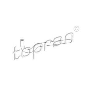 маркуч на радиатора TOPRAN 103 383