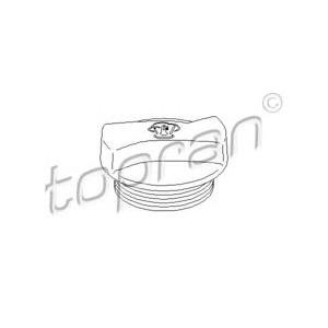 капачка за разширителен съд TOPRAN 107 532 