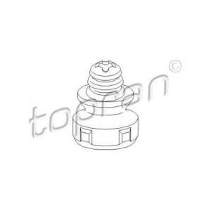 ударен тампон, окачване (ресьори) TOPRAN 111 040 