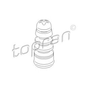ударен тампон, окачване (ресьори) TOPRAN 107 653 