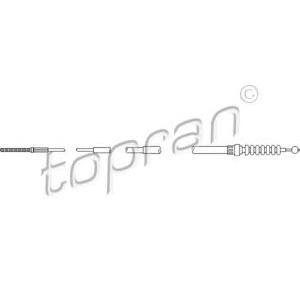 жило за ръчна спирачка TOPRAN 103 063 
