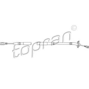 жило за ръчна спирачка TOPRAN 109 809 