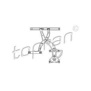стъклоповдигач TOPRAN 110 556 