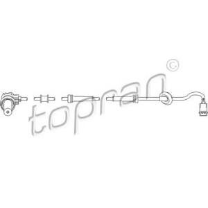 датчик abs TOPRAN 109 757