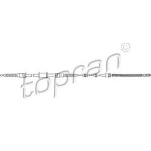 жило за ръчна спирачка TOPRAN 200 874