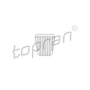 гумичка педал, съединител TOPRAN 200 912