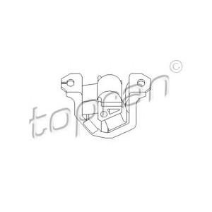 тампон на двигател TOPRAN 201 367
