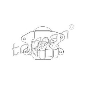 тампон на двигател TOPRAN 206 158 