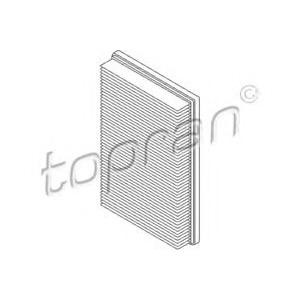 въздушен филтър TOPRAN 206 874
