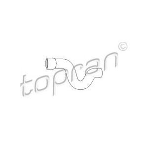 маркуч на радиатора TOPRAN 205 710 