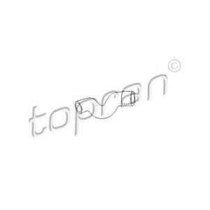 маркуч на радиатора TOPRAN 205 713 
