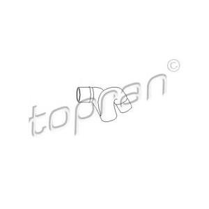 маркуч на радиатора TOPRAN 205 719 