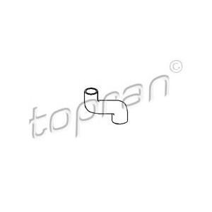 маркуч на радиатора TOPRAN 205 721