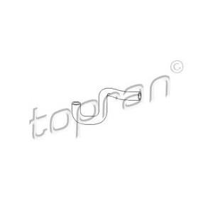 маркуч на радиатора TOPRAN 205 722