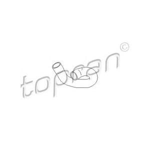 маркуч на радиатора TOPRAN 207 336