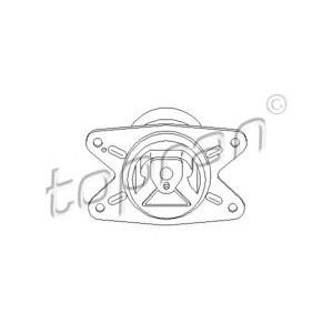 тампон на двигател TOPRAN 205 858 