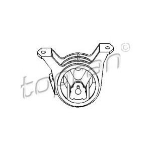 тампон на двигател TOPRAN 206 163