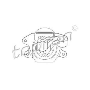 тампон на двигател TOPRAN 207 559 