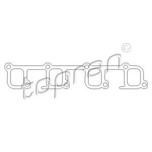 гарнитура всмукателен колектор TOPRAN 203 858
