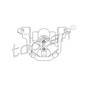 тампон на двигател TOPRAN 301 528