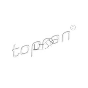 маркуч на радиатора TOPRAN 401 967 