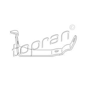 държач, окачване на стабилизатора TOPRAN 401 497 