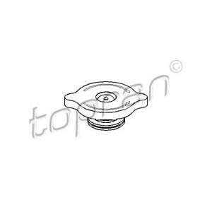капачка за разширителен съд TOPRAN 400 252
