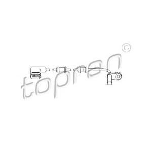 датчик abs TOPRAN 401 552 