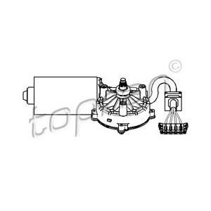 моторче за чистачки TOPRAN 401 531 