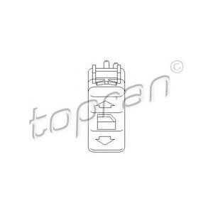 ключ(бутон), стъклоповдигане TOPRAN 401 511 