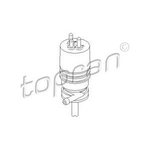 помпа за чистачки TOPRAN 400 117 