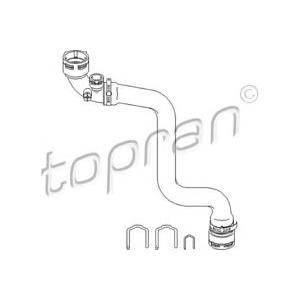 маркуч на радиатора TOPRAN 501 562