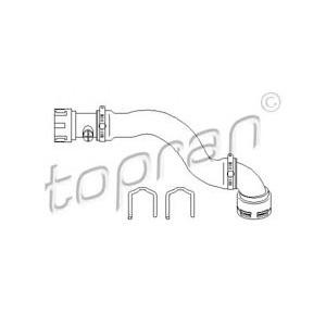 маркуч на радиатора TOPRAN 501 566 