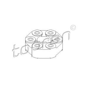 каре за диференциал TOPRAN 500 289 