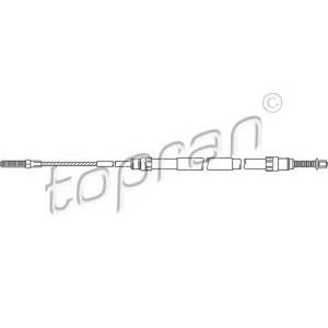 жило за ръчна спирачка TOPRAN 501 090 