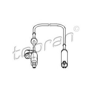 датчик abs TOPRAN 500 882